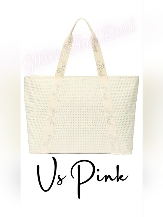 PINK Victoria's Secret Handbags - Victoria's Secret PINK Bling Tote Bag